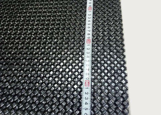 SS304 Lưới sơn tĩnh điện màu đen chống mài mòn trang trí cho kết cấu xây dựng
