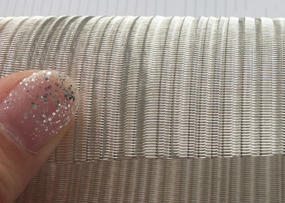 Kính dầu miễn phí 1m với lưới kim loại Lớp xen kẽ 304 Ss Dây dệt lưới