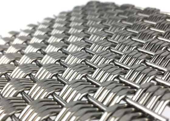 Tấm lưới dệt kiến ​​trúc cứng cáp Thép không gỉ Eco dày 4,9mm