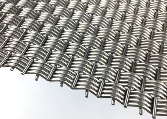 Tấm lưới dệt kiến ​​trúc cứng cáp Thép không gỉ Eco dày 4,9mm