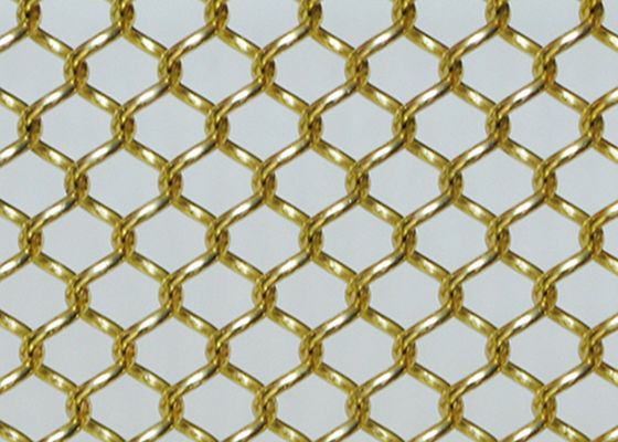 Anodized Oxidation 10ft Metal Coil Drapery Wire Mesh Rèm cửa Vách ngăn