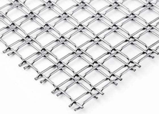 Hàng rào lưới thép không gỉ kép chống axit Trang trí bằng thép không gỉ 304