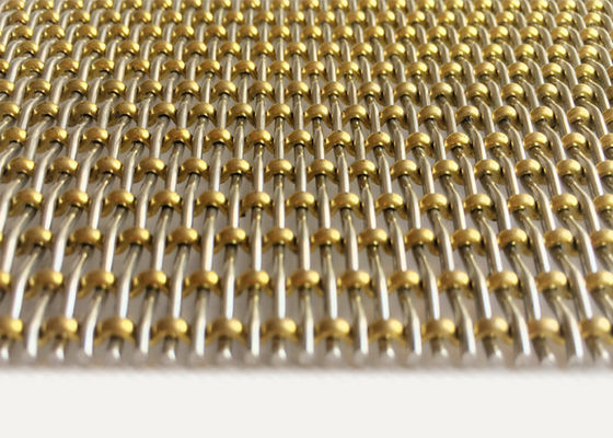 3.2mm Khóa trang trí bằng đồng thau Khóa uốn dây lưới dệt lan can cầu thang