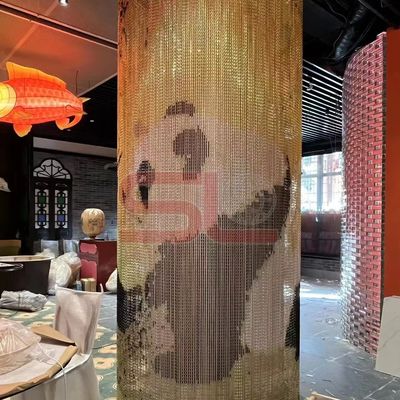 Điều chỉnh 90x210cm High Ventilation Fly Screen / Fly Curtain