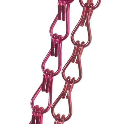 Aluminium 20mm kim loại chuỗi rèm cửa trang trí linh hoạt lưới sợi dây cho phòng chia