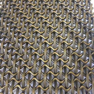 4.5mm Độ dày lưới thép không gỉ lưới sợi trang trí cho cửa tủ kim loại