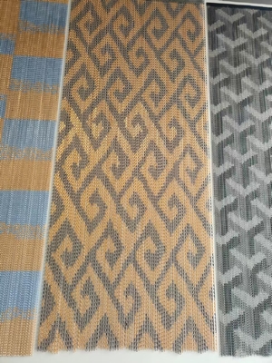 Màn chắn ruồi xích nhôm tùy chỉnh với ray và các phụ kiện khác