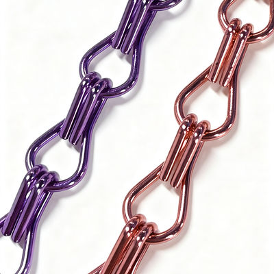 Trang trí Chainmail Ring Mesh Màn màn hình Mặt tiền Tòa nhà Màu sắc tự nhiên