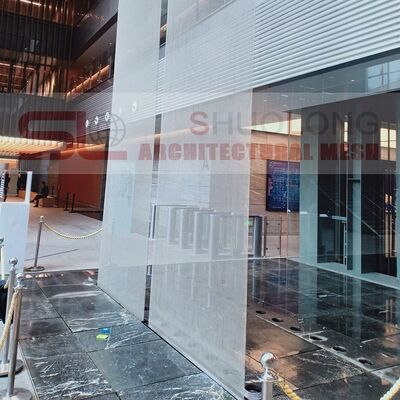 Khả năng tùy biến kích thước mở cửa Thép không gỉ Panel lưới kiến trúc cho mặt tiền